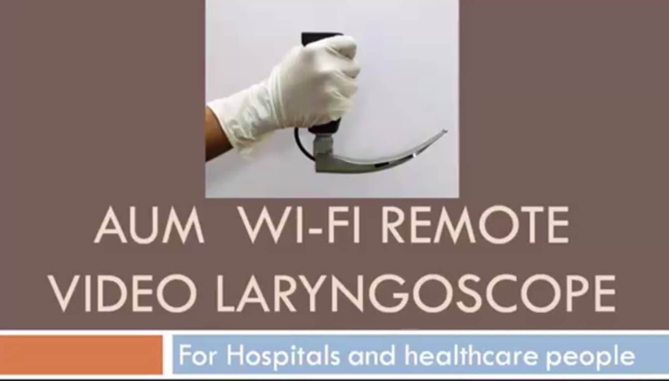 wifi video laryngoscope