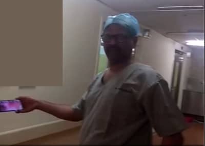 Remote viewing in two devices in real time Video Laryngoscope with Remote Monitoring