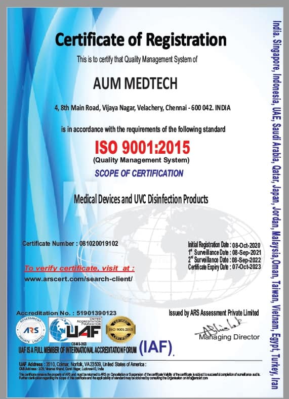 ISO 9001, AUM, Medtech, Medical Devices ISO 9001 AUM Medtech Medical Devices ISO 9001